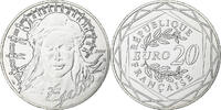 France 20 Euro Marianne, Monnaie de Paris, Paris, Silver -
