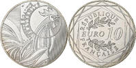 France 10 Euro Coq, Monnaie de Paris, Silver -