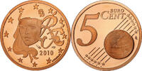 France 5 Euro Cent Paris, Copper Plated Steel, Gadoury:3., KM:1284 -