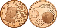 France 5 Euro Cent Paris, Copper Plated Steel, Gadoury:3 -