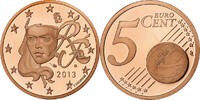 France 5 Euro Cent Paris, Copper Plated Steel, Gadoury:3 -