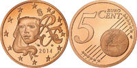 France 5 Euro Cent Copper Plated Steel -