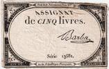 France 5 Livres 10 brumaire de l'an 2 - (31 octobre 1793), 13581 -
