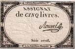 France 5 Livres 10 brumaire de l'an 2 - (31 octobre 1793), 21028 -