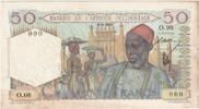 French West Africa 50 Francs Undated (1943), Specimen -