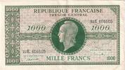 France 1000 Francs Marianne, Undated (1945), 22E -