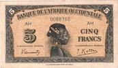 French West Africa 5 Francs 1942-12-14 -