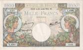 France 1000 Francs Commerce et Industrie, 1944-07-20, T.4395 -