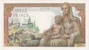 France 1000 Francs Déesse Déméter, 1942-06-11, V.343 -