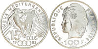 France 100 Francs-15 Ecus Coin, Silver, KM:1030 -