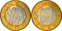 Finland 5 Euro Vantaa, Bi-Metallic, KM:159 -