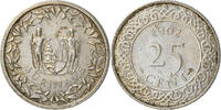 Suriname 25 Cents Coin, Surinam, Copper-nickel, KM:14 -