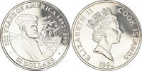 Cook Islands 50 Dollars Coin, Elizabeth II, Franklin Mint -