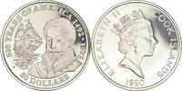 Cook Islands 50 Dollars Coin, Elizabeth II, Franklin Mint -