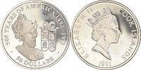 Cook Islands 50 Dollars Coin, Elizabeth II, Franklin Mint -