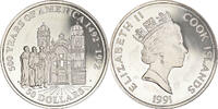 Cook Islands 50 Dollars Coin, Elizabeth II, Franklin Mint -