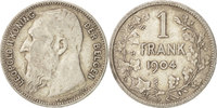 Belgium Franc Coin, Silver, KM:57.1 -