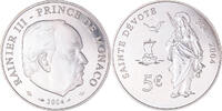 Monaco 5 Euro Rainier III - Sainte Dévote, Paris, BE -