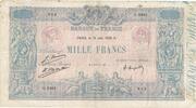 France 1000 Francs Bleu et Rose, 1926-06-16, Fayette:36.42 -