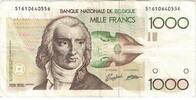 Belgium 1000 Francs Banknote, Undated (1980-96), KM:144a -