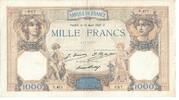France 1000 Francs Cérès et Mercure, Y.471, Fayette:37.1 -