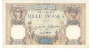 France 1000 Francs Cérès et Mercure, G.485, Fayette:37.1 -