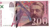 France 200 Francs Eiffel, R.000249318, Fayette:75.1, KM:159a -