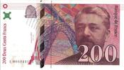 France 200 Francs Eiffel, L.000249172, Fayette:75.1, KM:159a -