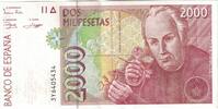 Spain 2000 Pesetas Banknote, KM:164 -