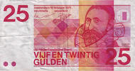 Netherlands 25 Gulden Banknote, KM:92a -
