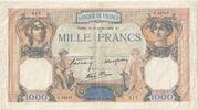 France 1000 Francs J.10247 317, Fayette:38.50, KM:90c -