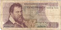 Belgium 100 Francs 1972-05-09, KM:134b -