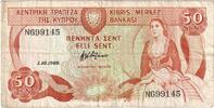 Cyprus 50 Cents 1987-04-01, KM:52 -