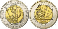 Great Britain Medaille 2 E, Essai-Trial, Bimetallic -