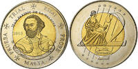 Malta 2 Euro PRUEBA-TRIAL ESSAI., Bi-Metallic -