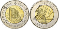 Isle of Man Medal 2 E, Essai-Trial, Bi-Metallic -