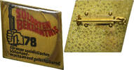 Germany Broche Soldaten Bekenntnis, Brass -