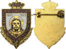 Germany Broche C.O.V, F.I.C, Zegen ons Werk, Bénis notre Action, Brass -