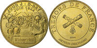 France betaalpenning Caen - Mémorial n°4, Copper-nickel Aluminium, Arthus -