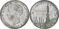Spain Token Alfonso XIII, Barcelona, Souvenir of the Columbus Monument -