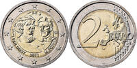 Belgium 2 Euro Women's Day, Bi-Metallic, KM:308 -
