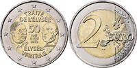 Germany 2 Euro Traité de l'Elysée, Bi-Metallic -