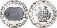 Switzerland Medaille 150 Ans de la Monnaie Suisse, 20 FRANCS -