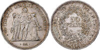 France 50 Francs Hercule, Avers 20 francs, Silver -
