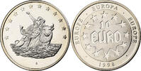 Germany Medal 10 Euro Europa, Silver Plated Copper -