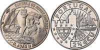 Portugal 2-1/2 ECU D. Joao II, Copper-nickel -