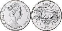 Gibraltar 2.8 Ecus Traité de Maastricht, Copper-nickel -