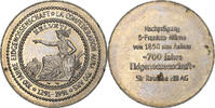 Switzerland Medaille 700 Ans de la Confédération, Copper-Nickel Gilt -