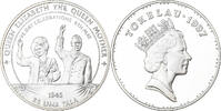Tokelau 5 Dollars Elizabeth II, Proof, Silver -