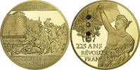 France Medaille 225 Ans de la Révolution Française, Prise de la Bastille -